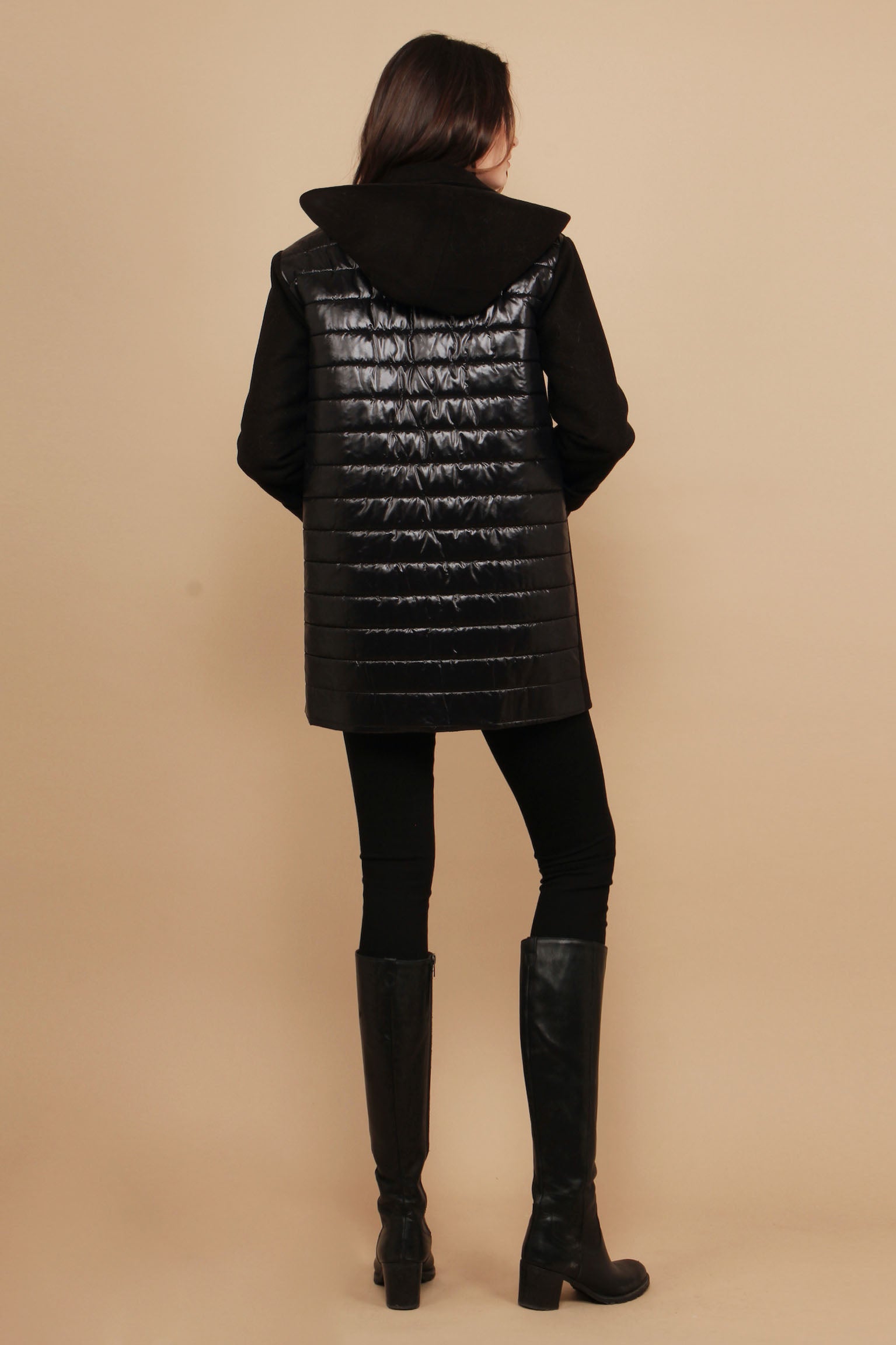 Manteau Courchevelles noir