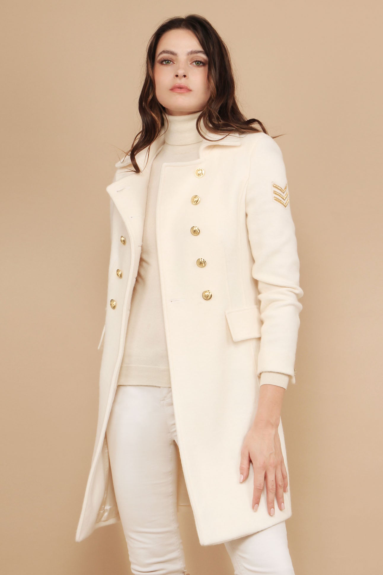 Manteau officier sale